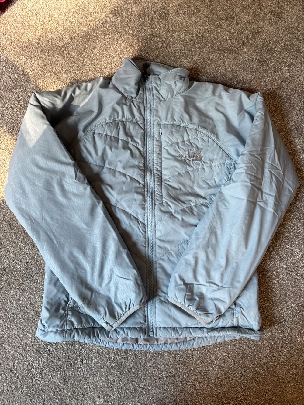 The North Face women’s Light Blue Insulated Jacket
